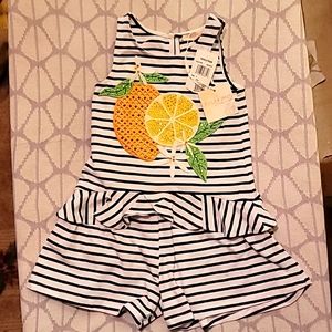 Truly me shorts jump suit